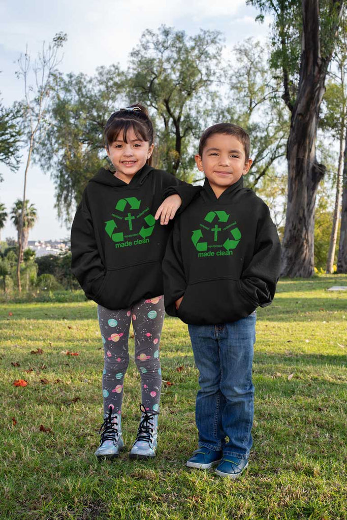 Recycle - Toddler Fleece Hoodie