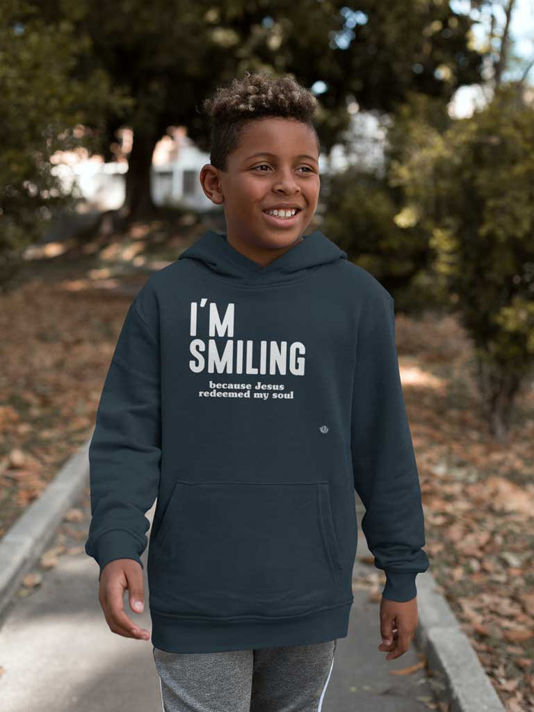 I'm Smiling - Youth Pullover Hoodie