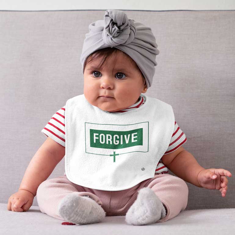 Forgive - Baby Bib