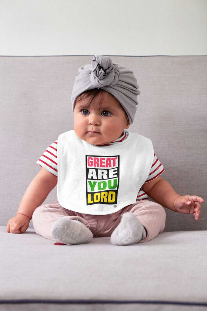 Great Are You Lord - Baby Bib