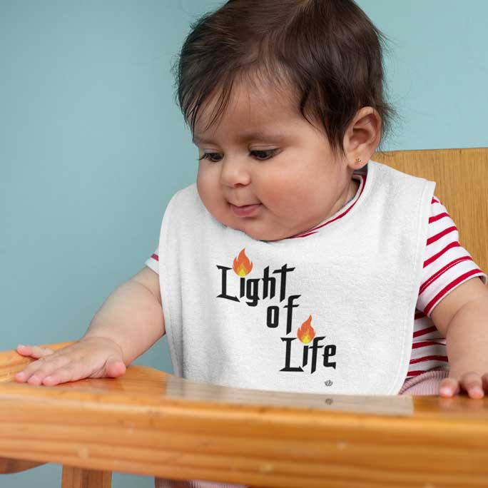 Light of Life - Baby Bib