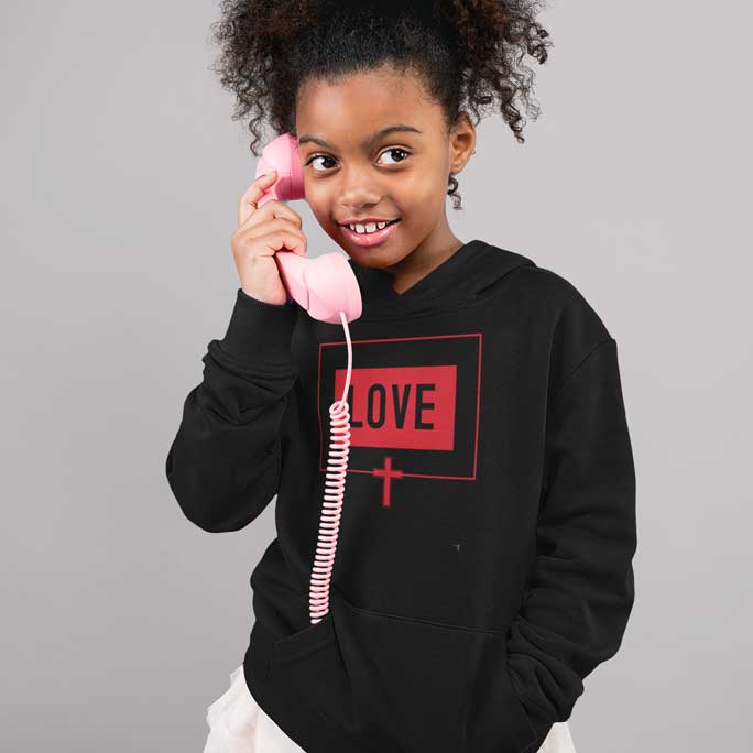 Love - Youth Pullover Hoodie