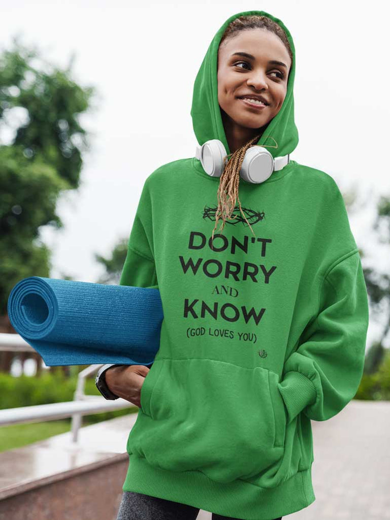 Don't Worry, Know - Ladies' Pullover Hoodie