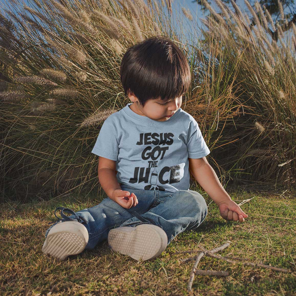 Jesus Got The Juice  - Toddler Jersey T-Shirt