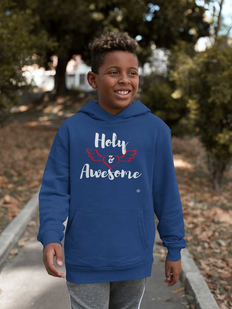 Holy & Awesome - Youth Pullover Hoodie