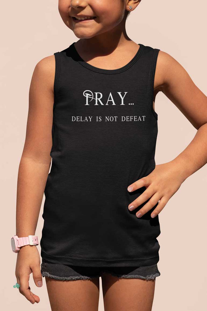 Pray Delay - Youth Jersey Tank