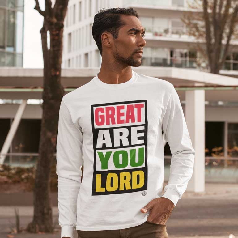 Great Are You Lord - Men's Long Sleeve Shirt