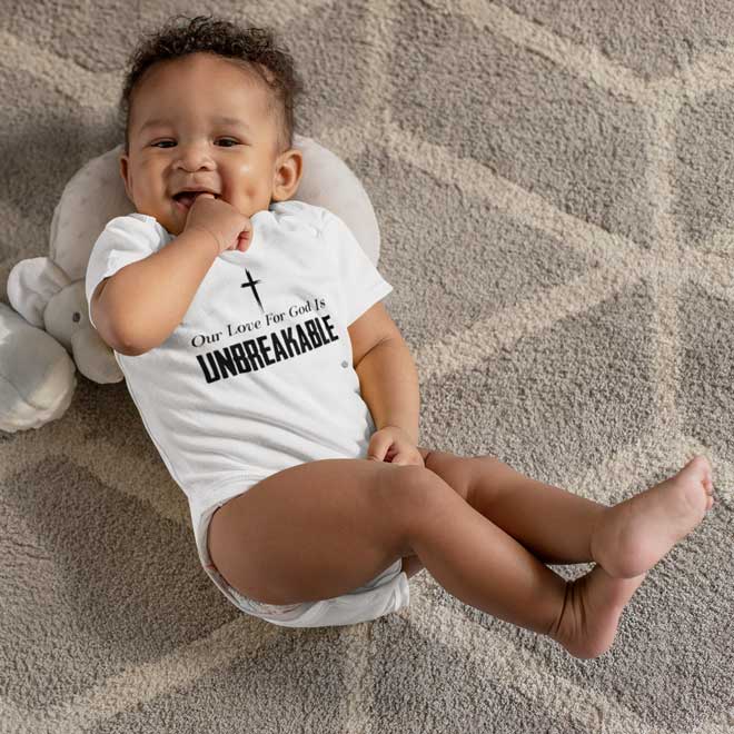 Unbreakable - Baby Onesie