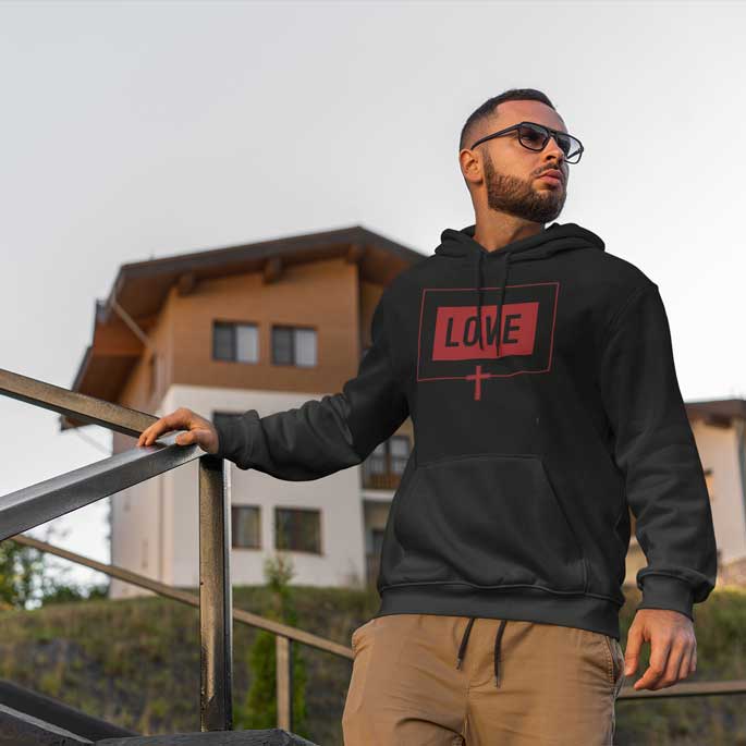 Love - Men's Pullover Hoodie