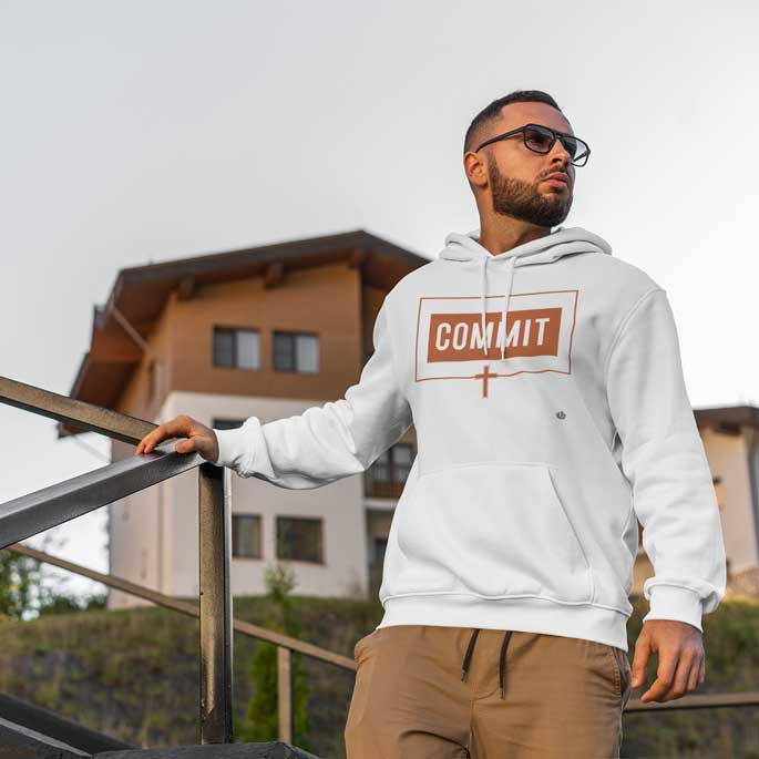 Commit - Men's Pullover Hoodie