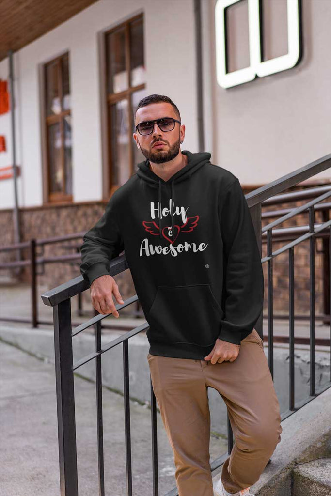 Holy & Awesome - Men's Pullover Hoodie