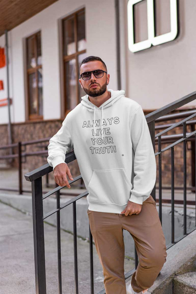 Always Live Your Truth - Men's Pullover Hoodie