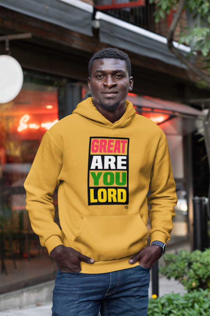 Great Are You Lord - Men's Pullover Hoodie