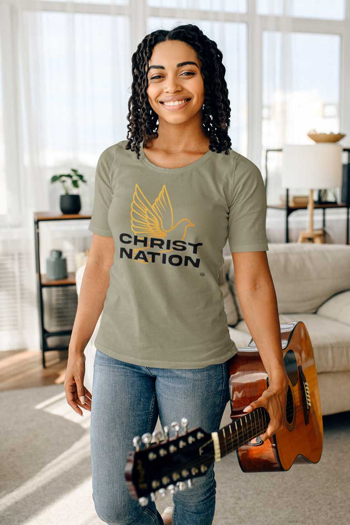 Christ Nation - Ladies' T-Shirt