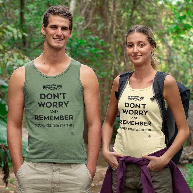 Don't Worry, Remember - Men's Unisex Tank