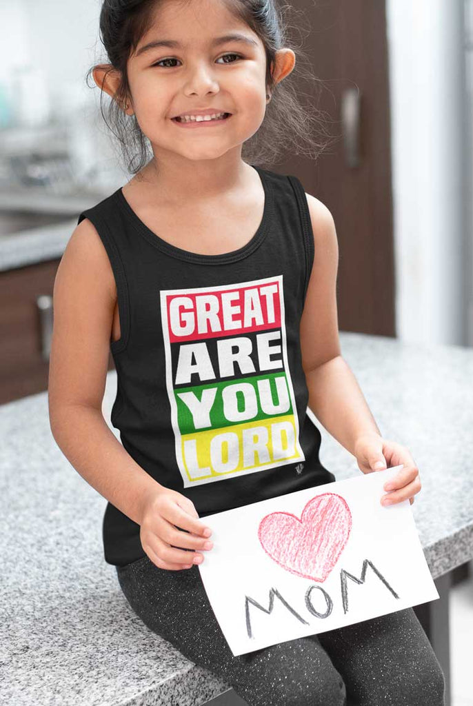 Great Are You Lord - Youth Jersey Tank