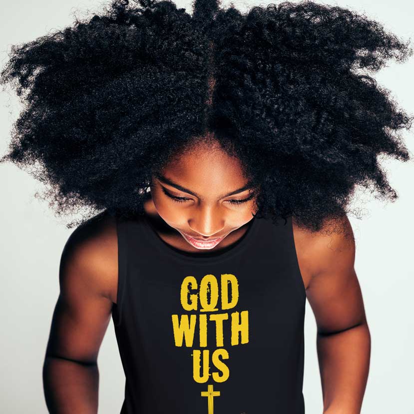 God With Us - Youth Jersey Tank