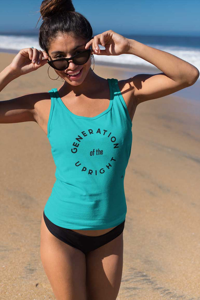 Generation of the Upright - Ladies Racerback Tank